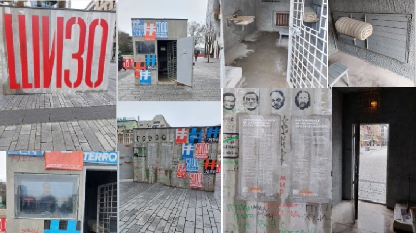 The installation of Alexei Navalny’s punishment&nbsp;cell