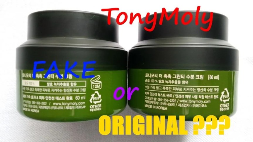 How to recognize cosmetic fakes or did TONYMOLY change packaging &&nbsp;ingredients?