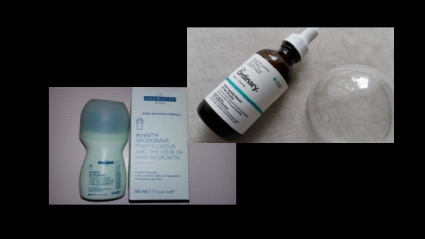 Review – The Chemistry Brand inhibitif deodorant & The Ordinary Multi-Peptide Hair&nbsp;Serum